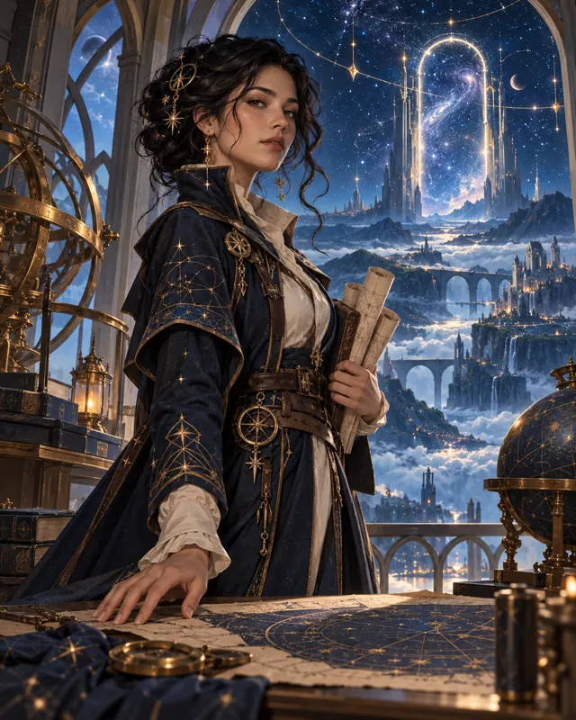 Editorial example artwork for Astra Vale