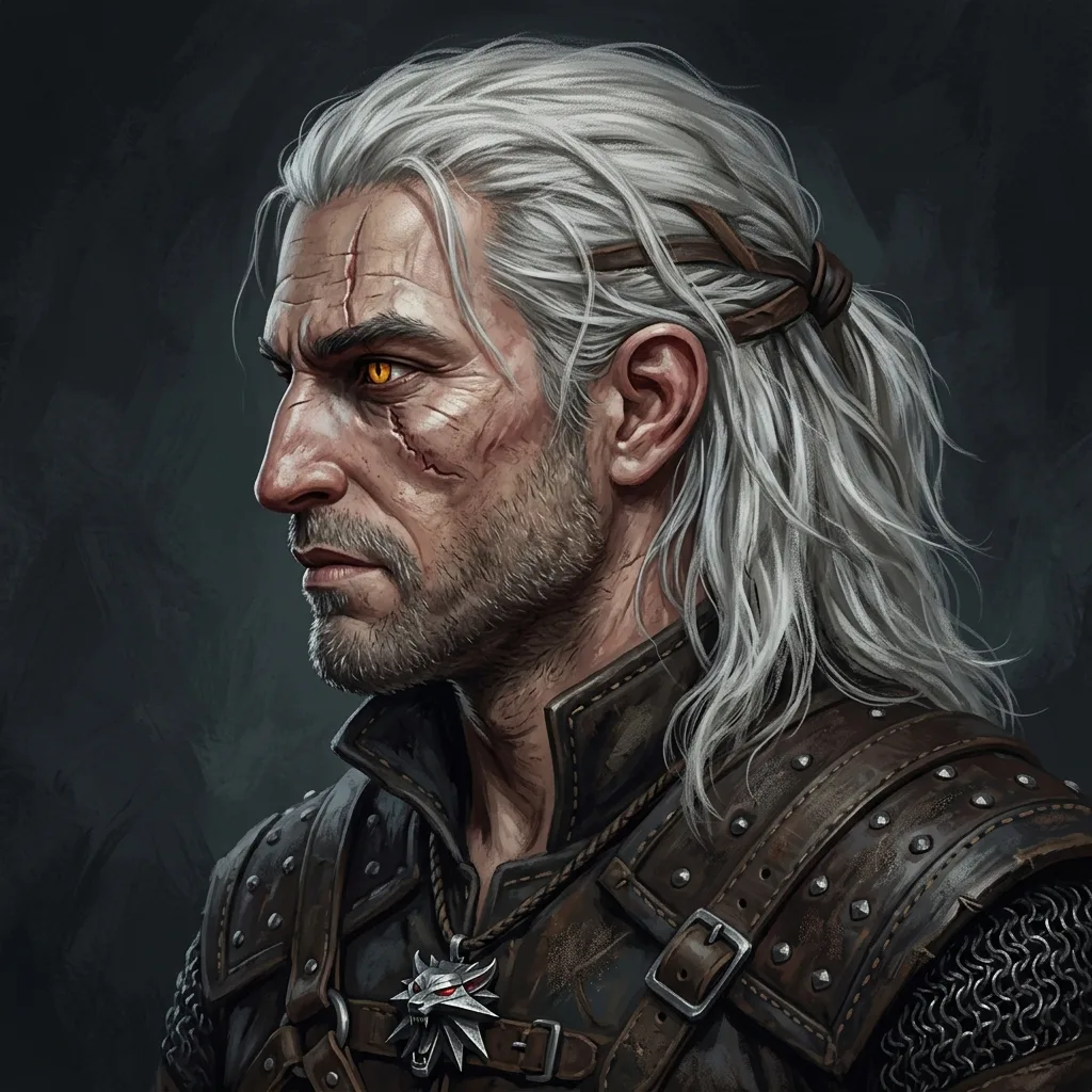 Geralt of Rivia media asset 240