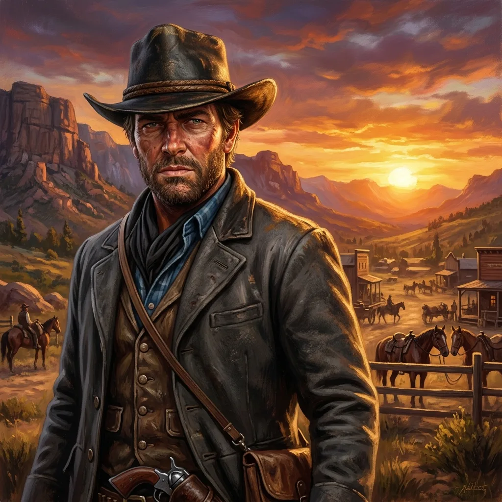 Arthur Morgan media asset 247